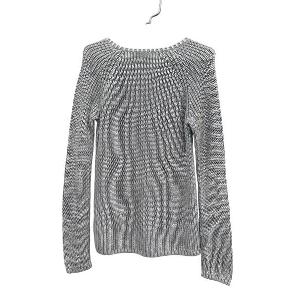 Chico’s Silver Sweater size O - Picture 2 of 5
